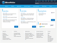 Tablet Screenshot of en.siliconmotion.com