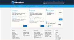 Desktop Screenshot of en.siliconmotion.com.tw
